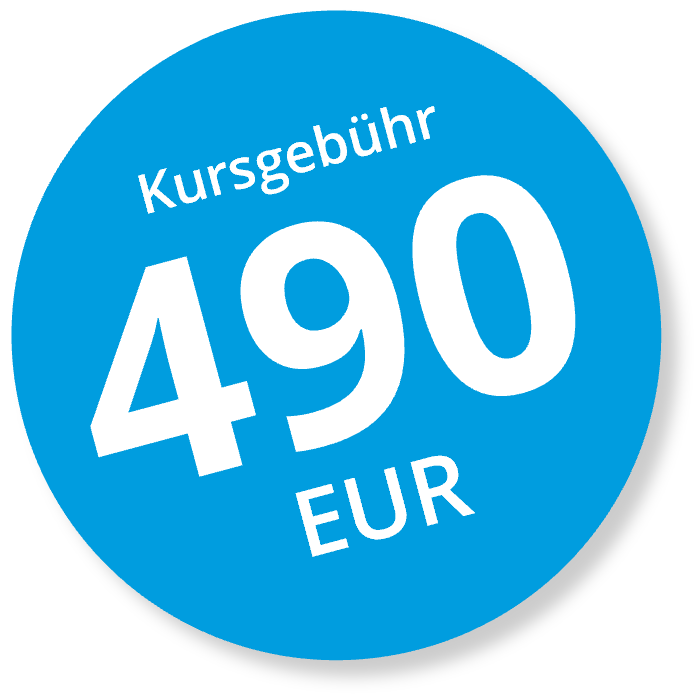 Kursgebühr 490 EUR