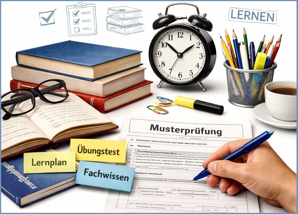 Prüfungsvorbereitung Symbolbild